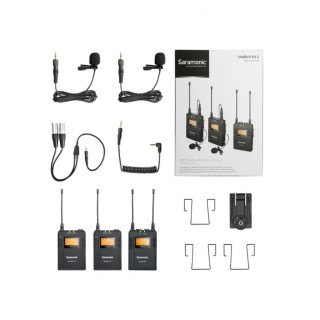 Mic Wireless Saramonic UWMIC9 Kit2 Wireless Lavalier System Original